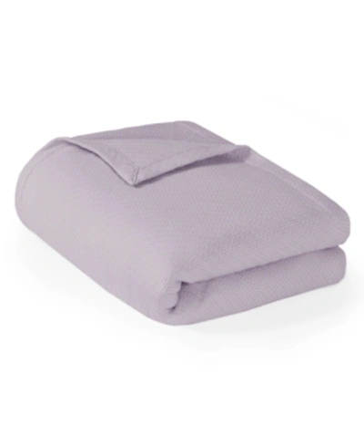 Madison Park Liquid Cotton Blanket, Full/queen Bedding In Lilac