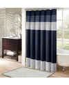 MADISON PARK AMHERST SHOWER CURTAIN, 72" X 72"