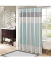 MADISON PARK AMHERST SHOWER CURTAIN, 72" X 72"