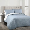 LUSH DECOR AVA COTTON 3-PIECE KING QUILT SET