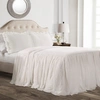 LUSH DECOR RUFFLE SKIRT 3-PIECE FULL BEDSPREAD SET