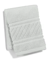 Martha Stewart Collection Collection Spa 100% Cotton Washcloth, 13" X 13", Exclusively At Macy's In Silver Pearl