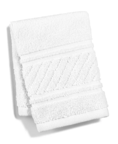 Martha Stewart Collection Spa 100% Cotton Washcloth, 13" X 13", Created For Macy's In Meringue