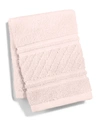 Martha Stewart Collection Collection Spa 100% Cotton Washcloth, 13" X 13", Exclusively At Macy's In Pink Ice