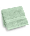 Hotel Collection Finest Elegance Luxury Turkish Cotton Washcloth, 13" X 13", Exclusively At Macy's In Pale Aqua