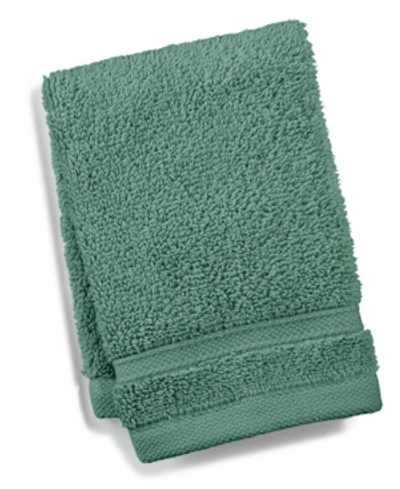 Hotel Collection Ultimate Micro Cotton Washcloth, 13" X 13", Created For Macy's Bedding In Green