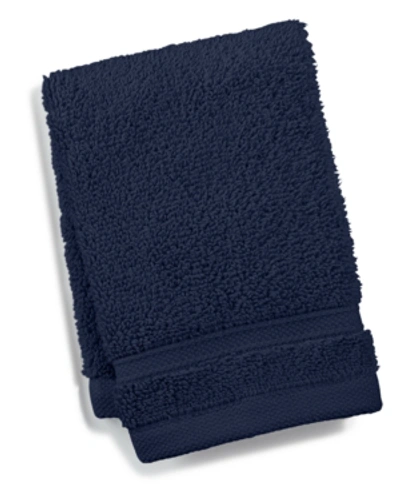 Hotel Collection Ultimate Micro Cotton Washcloth, 13" X 13", Created For Macy's Bedding In Midnight
