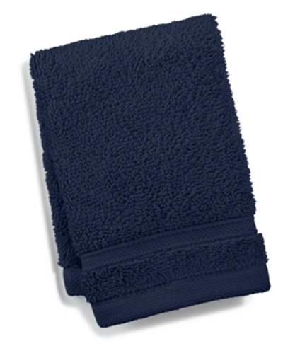 Hotel Collection Ultimate Micro Cotton Washcloth, 13" X 13", Created For Macy's Bedding In Blue
