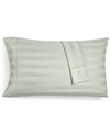CHARTER CLUB DAMASK 1.5" STRIPE 550 THREAD COUNT 100% COTTON PILLOWCASE PAIR, KING, CREATED FOR MACY'S BEDDING