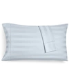 CHARTER CLUB DAMASK 1.5" STRIPE 550 THREAD COUNT 100% SUPIMA COTTON PILLOWCASE PAIR, KING, CREATED FOR MACY'S BED