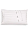 CHARTER CLUB DAMASK 1.5" STRIPE 550 THREAD COUNT 100% COTTON PILLOWCASE PAIR, STANDARD, CREATED FOR MACY'S
