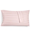 Charter Club Damask 1.5" Stripe 550 Thread Count 100% Cotton Pillowcase Pair, Standard, Created For Macy's Beddin In Cotton Candy (light Pink)