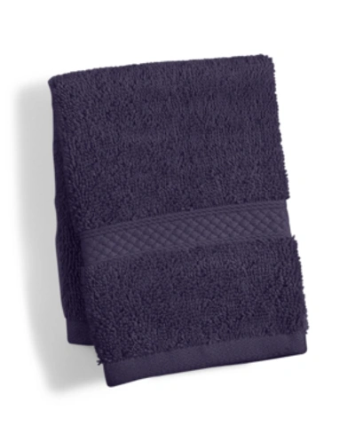 Charter Club Elite Hygrocotton Washcloth, 13" X 13", Created For Macy's In Grape