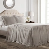 LUSH DECOR RUFFLE SKIRT 3-PIECE QUEEN BEDSPREAD SET