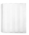 CHARTER CLUB DAMASK 1.5" STRIPE 550 THREAD COUNT 100% COTTON 17" FITTED SHEET, TWIN, CREATED FOR MACY'S