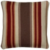 RIZZY HOME 18" X 18" STRIPED DOWN FILLED PILLOW