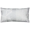 RIZZY HOME 11" X 21" GEOMETRICAL DESIGN DOWN FILLED PILLOW