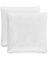 J Queen New York Bianco Sham, European In White