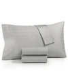 Charter Club Sleep Cool 400 Thread Count Hygrocotton Sheet Set, Twin, Exclusively At Macy's In Penguin Grey