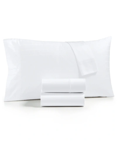 CHARTER CLUB SLEEP COOL 400 THREAD COUNT HYGROCOTTON SHEET SET, TWIN, EXCLUSIVELY AT MACY'S