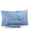 Charter Club Sleep Cool Hygro 400 Thread Count Cotton 3-pc. Sheet Set, Twin Xl, Created For Macy's Bedding In Denim Sky