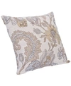 SISCOVERS ISABELLA FLORAL DECORATIVE PILLOW, 16" X 16"