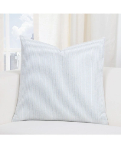 Siscovers Heritage Blue Farmhouse 16" Designer Throw Pillow In Lt Blue