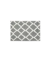 Madison Park Bittman Tufted Reversible Microfiber Bath Rug, 21" X 34" In Grey