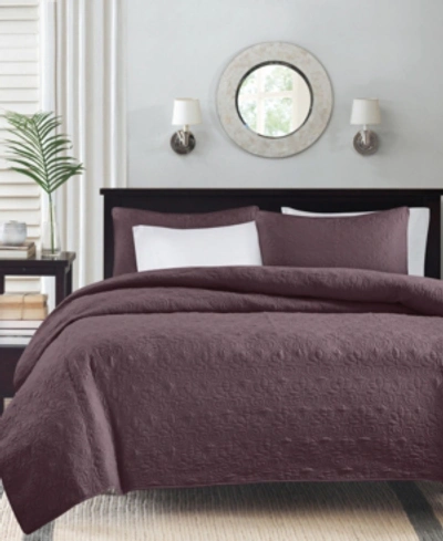 MADISON PARK QUEBEC 3-PC. QUILT SET, FULL/QUEEN