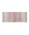 Home Weavers Gradiation Bath Rug, 21" X 54" In Coral