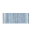 Home Weavers Gradiation Bath Rug, 21" X 54" In Blue