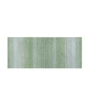 Home Weavers Gradiation Bath Rug, 21" X 54" In Sage