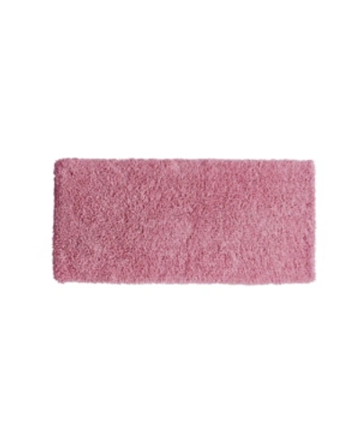 Home Weavers Fantasia Bath Rug, 21" X 54" In Pink