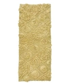 Home Weavers Modesto Bath Rug, 21" X 54" In Yellow