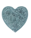 HOME WEAVERS BELLFLOWER BATH RUG HEART RUG BEDDING