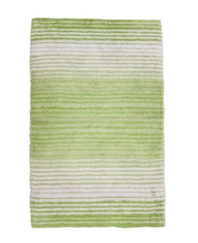 Home Weavers Gradiation Bath Rug Bedding In Sage