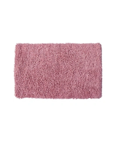 Home Weavers Fantasia Bath Rug, 24" X 40" In Pink