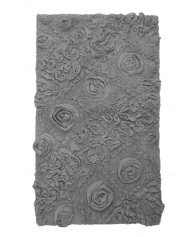 Home Weavers Modesto Bath Rug, 24" X 40" In Grey