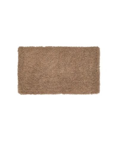 Home Weavers Fantasia Bath Rug, 24" X 40" In Linen