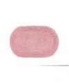 Home Weavers Double Ruffle Bath Rug Bedding In Pink