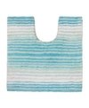 Home Weavers Gradiation Bath Rug, 20" X 20" In Turquoise
