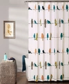 Lush Decor Rowley Birds Shower Curtain, 72" X 72" In Multi