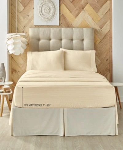 J QUEEN NEW YORK ROYAL FIT 300 THREAD COUNT 100% COTTON 4-PC. SHEET SET, QUEEN