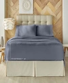 J Queen New York Royal Fit 300 Thread Count 100% Cotton 3-pc. Sheet Set, Twin In Dark Blue
