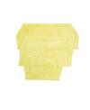 Home Weavers Waterford 3 Piece Bath Rug Set Bedding In Yellow