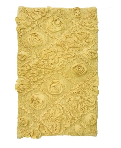 Home Weavers Modesto Bath Rug Bedding In Yellow