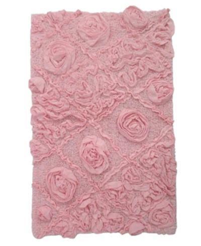 Home Weavers Modesto Bath Rug Bedding In Pink