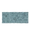 Home Weavers Bell Flower Runner Bath Rug, 21" X 54" In Blue