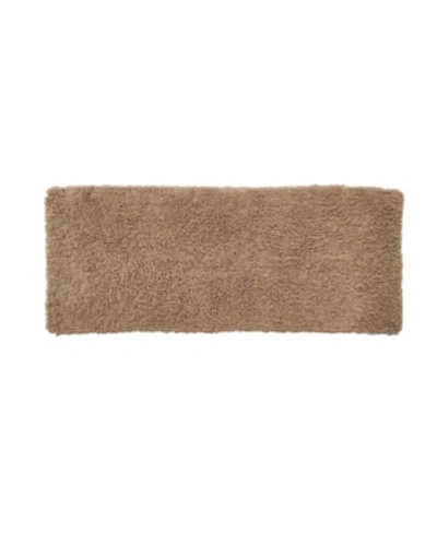 Home Weavers Fantasia Bath Rug, 21" X 54" In Linen