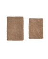 Home Weavers Fantasia Bath Rug 2 Pc Bedding In Linen